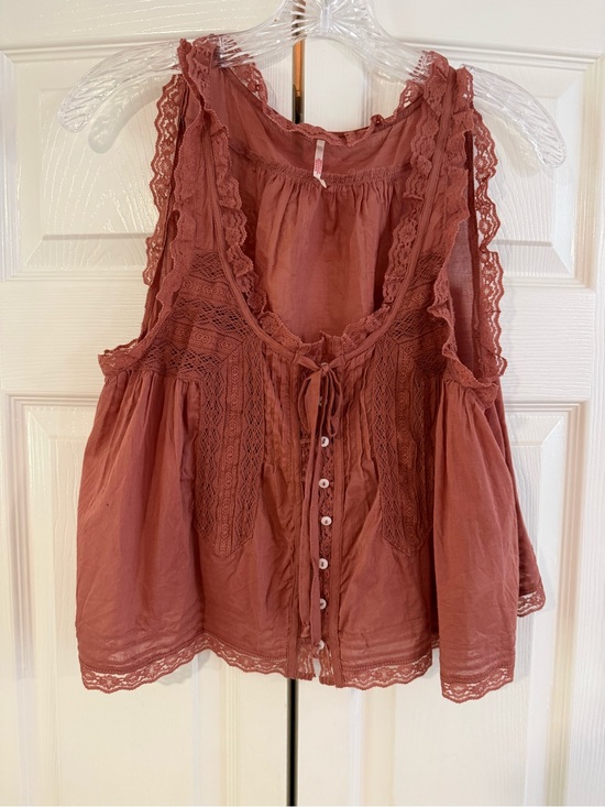 Free People Tops - Free People Forevermore Tank Size Small in Cedar Wood
